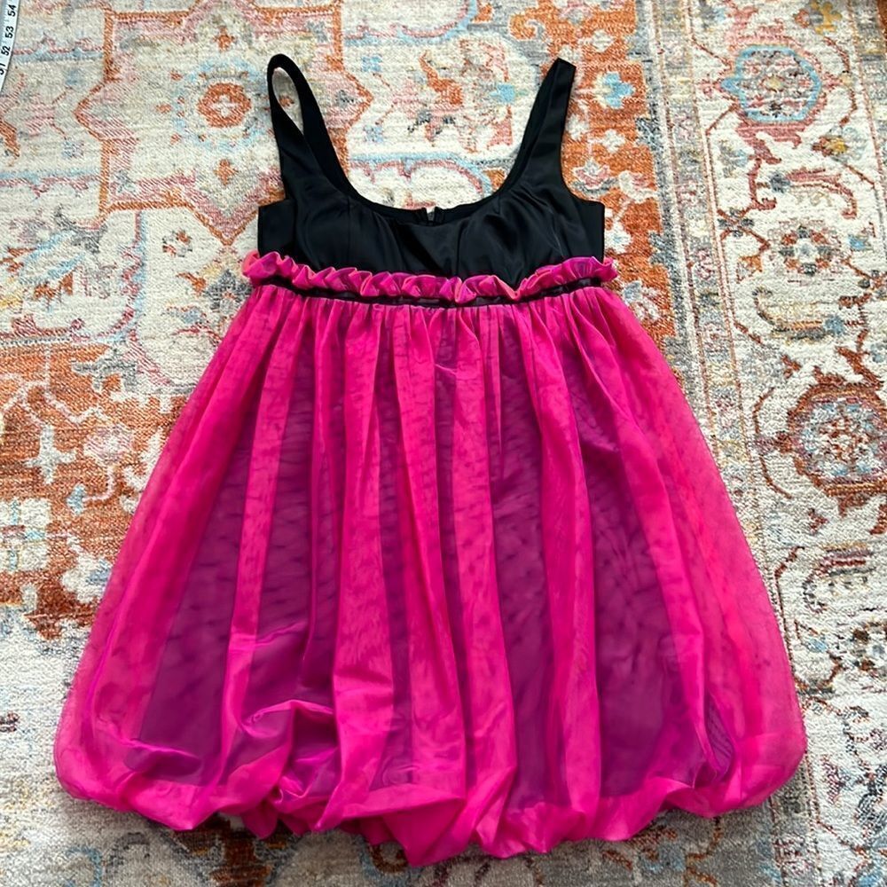 Morgan & Co Tulle Puff Dress